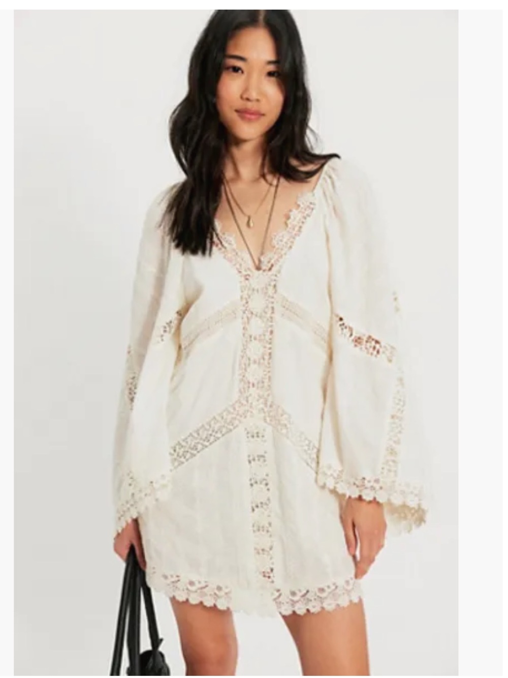 NWT FREE PEOPLE Wildflower Muse Mini Dress - Picture 4 of 4